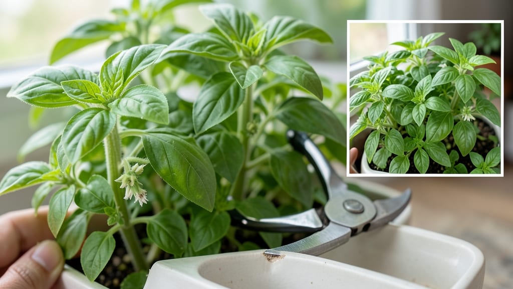 How to Properly Prune Basil: Pinch for Pesto-Powered Growth Every Two Weeks