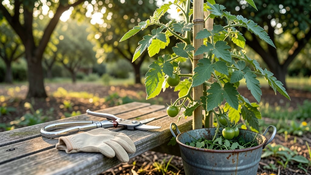 Pruning Tomato Seedlings: Strategic Snips for Bushier Vines and Bigger Fruit