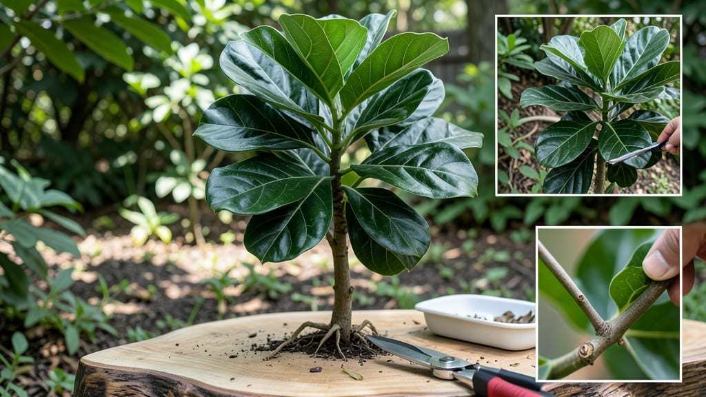How to Prune Fiddle Leaf Fig Plant: Revive Dormant Growth With 3 Simple Cuts