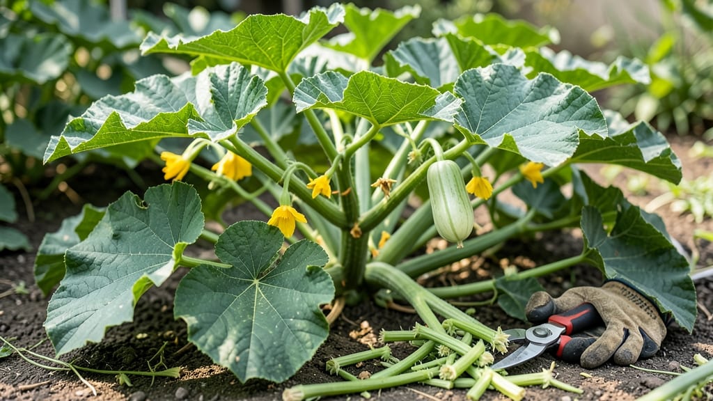 How To Prune Squash Plants: Maximize Yield With 3 Simple Cuts