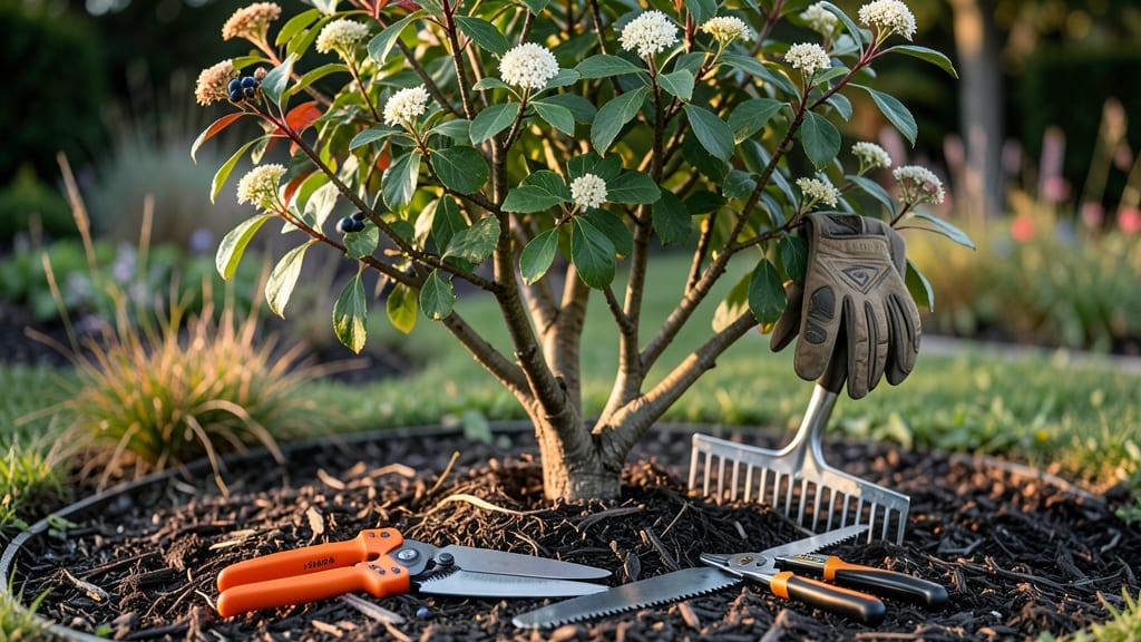 Arrowwood Viburnum Pruning: Thorn-Free Canopy in 3 Simple Cuts