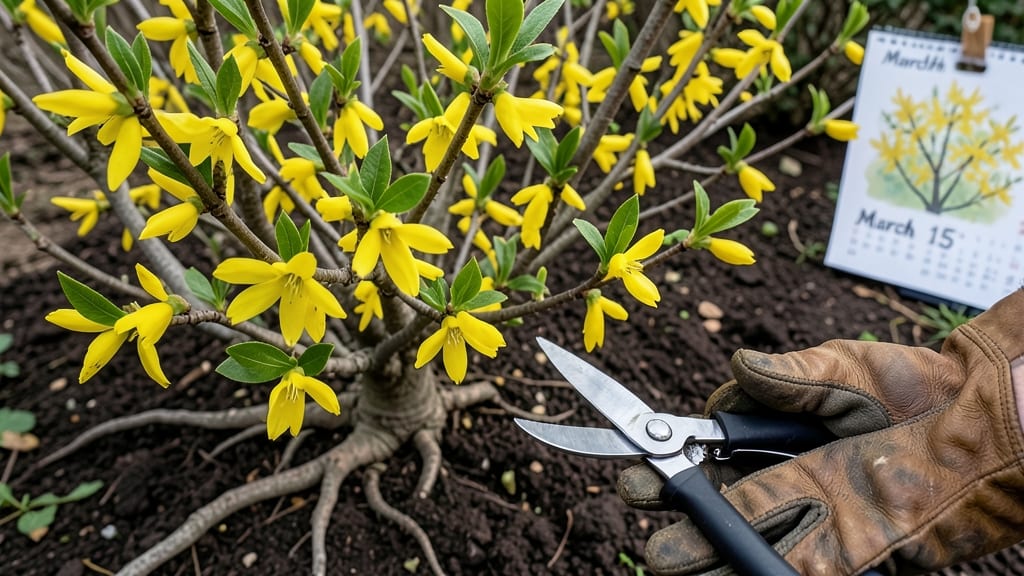 When to Prune Forsythia Shrub: Exact Timing for Best Bloom Results