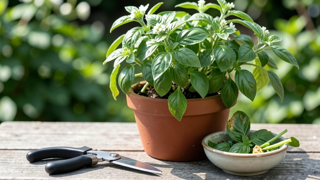Best Way To Prune Basil: Pinch for More Leaves, Less Bitterness