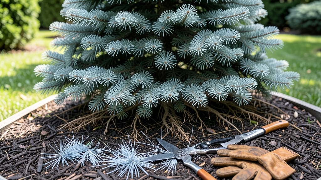Pruning Blue Spruce Shrubs: Year-Round Shape Guide for Dense, Healthy Canopy
