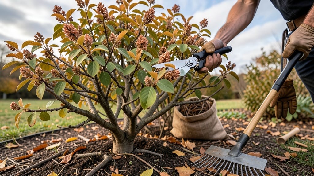 Pruning Shrubs in Autumn: Sharp Cuts for Healthier Winter Canopy